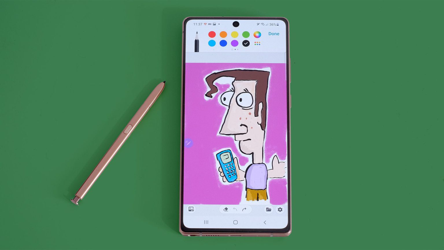 Penup, la app para dibujar de Samsung, añade novedades interesantes como las capas para poder hacer creaciones más complejas.
