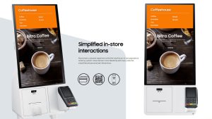Samsung lanza Samsung Kiosk, un dispositivo para realizar pedidos y pagos sin contacto disponible en 12 países.