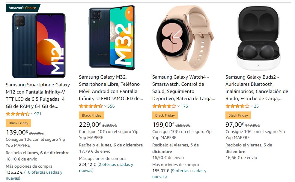 Amazon ya tiene disponibles las ofertas para la Black Week de Samsung. Descubre descuentos agresivos y promociones especiales por tiempo limitado.