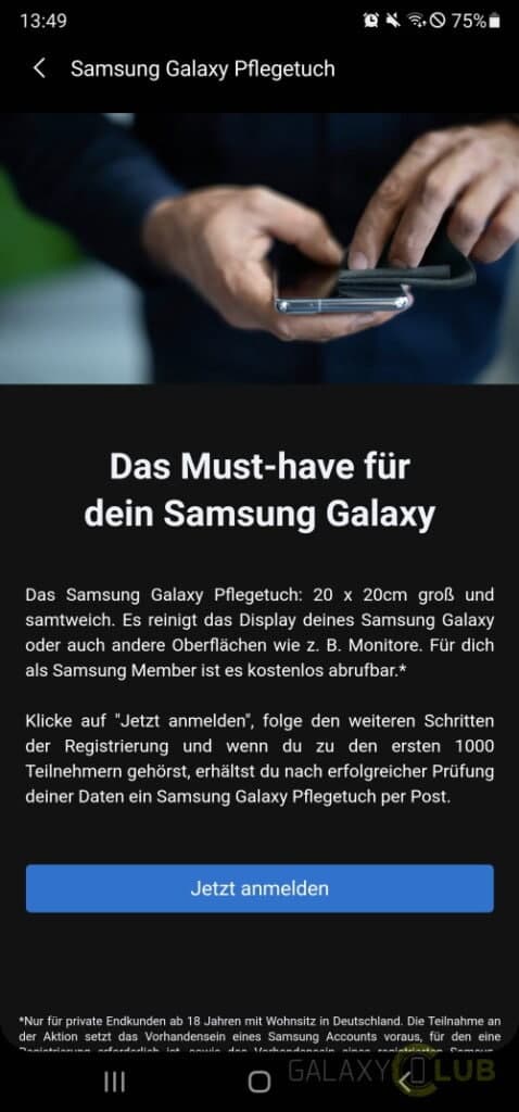 Regalo Gamuza Samsung Galaxy S20