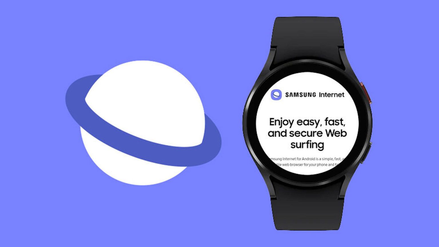 Samsung ha abierto su navegador de Internet a otros relojes inteligentes que ejecuten la versión 2.0 de Wear OS en adelante.