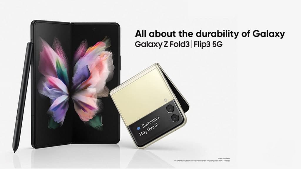Galaxy Z Fold Flip 3 5G durabilidad