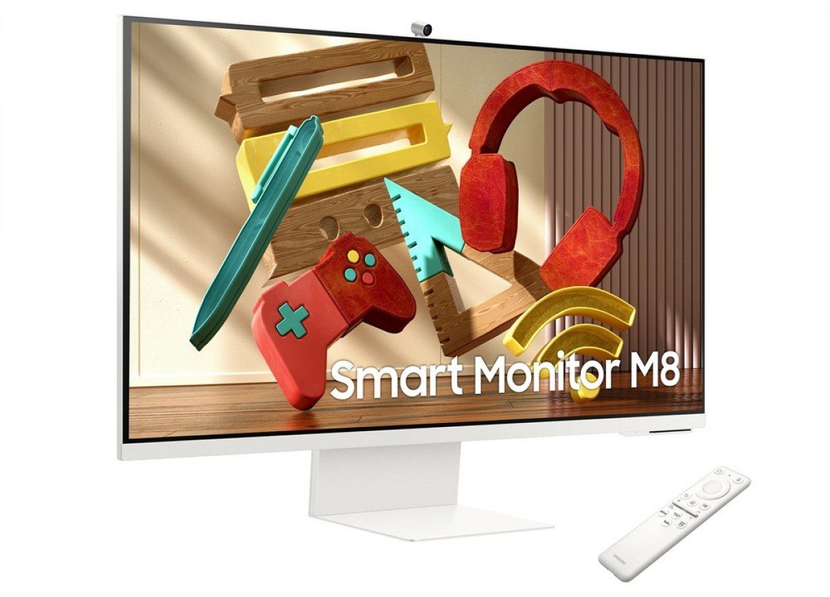 Samsung Smart Monitor M8 WebCam Google Duo