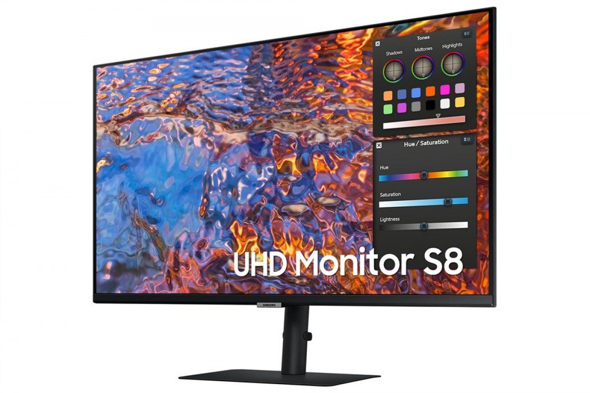 Samsung UHD Monitor S8 Ethernet 90W