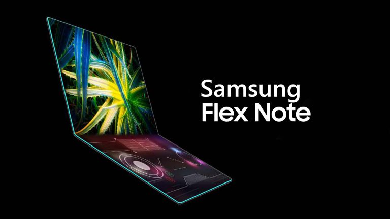 La división de Samsung Display ha mostrado el primer prototipo usable del portátil plegable Samsung Flex Note. Samsung Galaxy Note Fold
