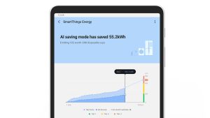 Samsung presenta su nuevo dispositivo Home Hub, que permite controlar el hogar, recibir información y mejorar la eficiencia de nuestra casa.