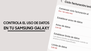 Tutorial: Uso de datos en Samsung Galaxy