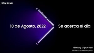 galaxy unpacked samsung agosto 2022