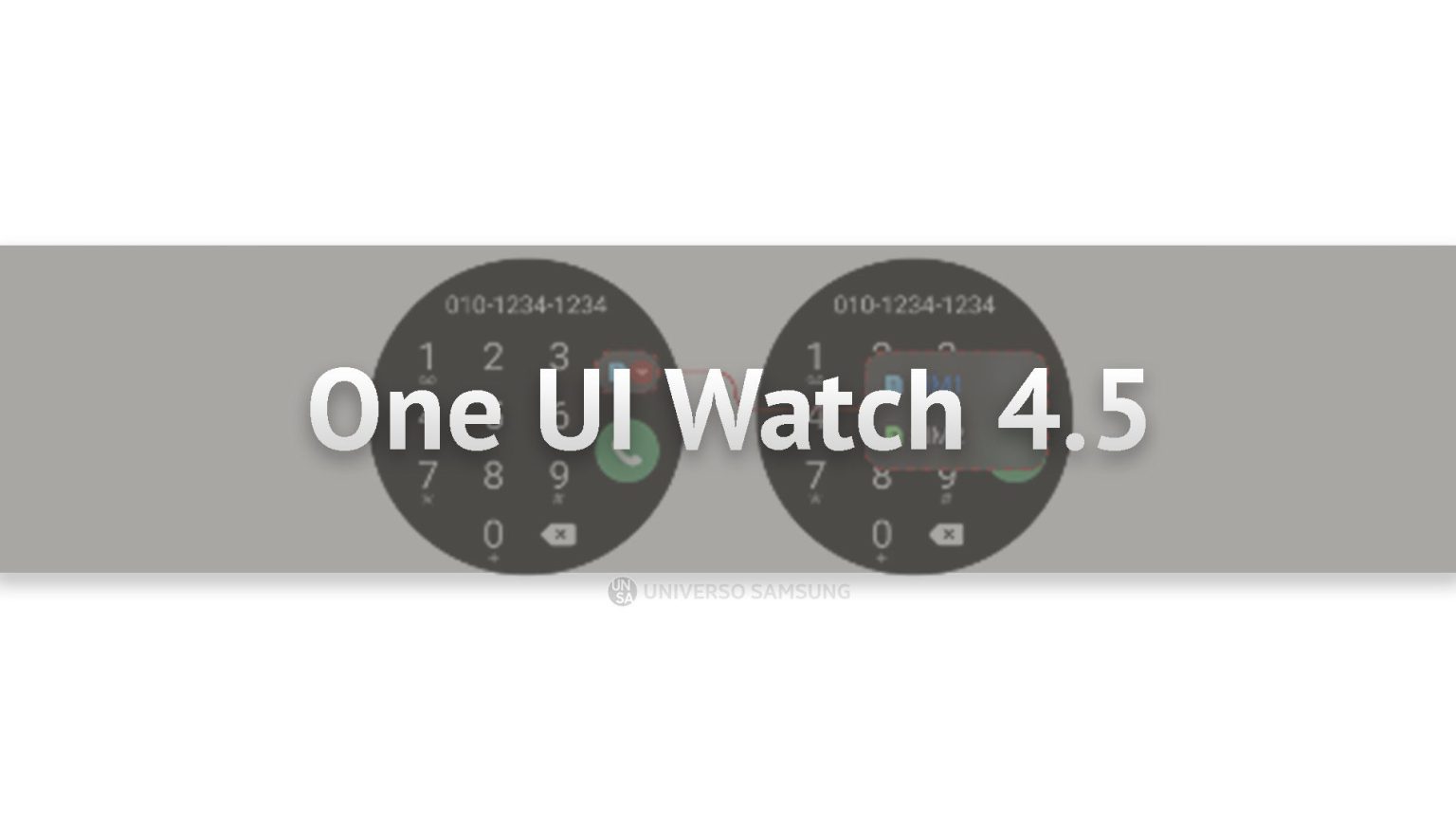 one ui watch 4.5.