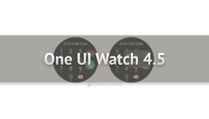 one ui watch 4.5.