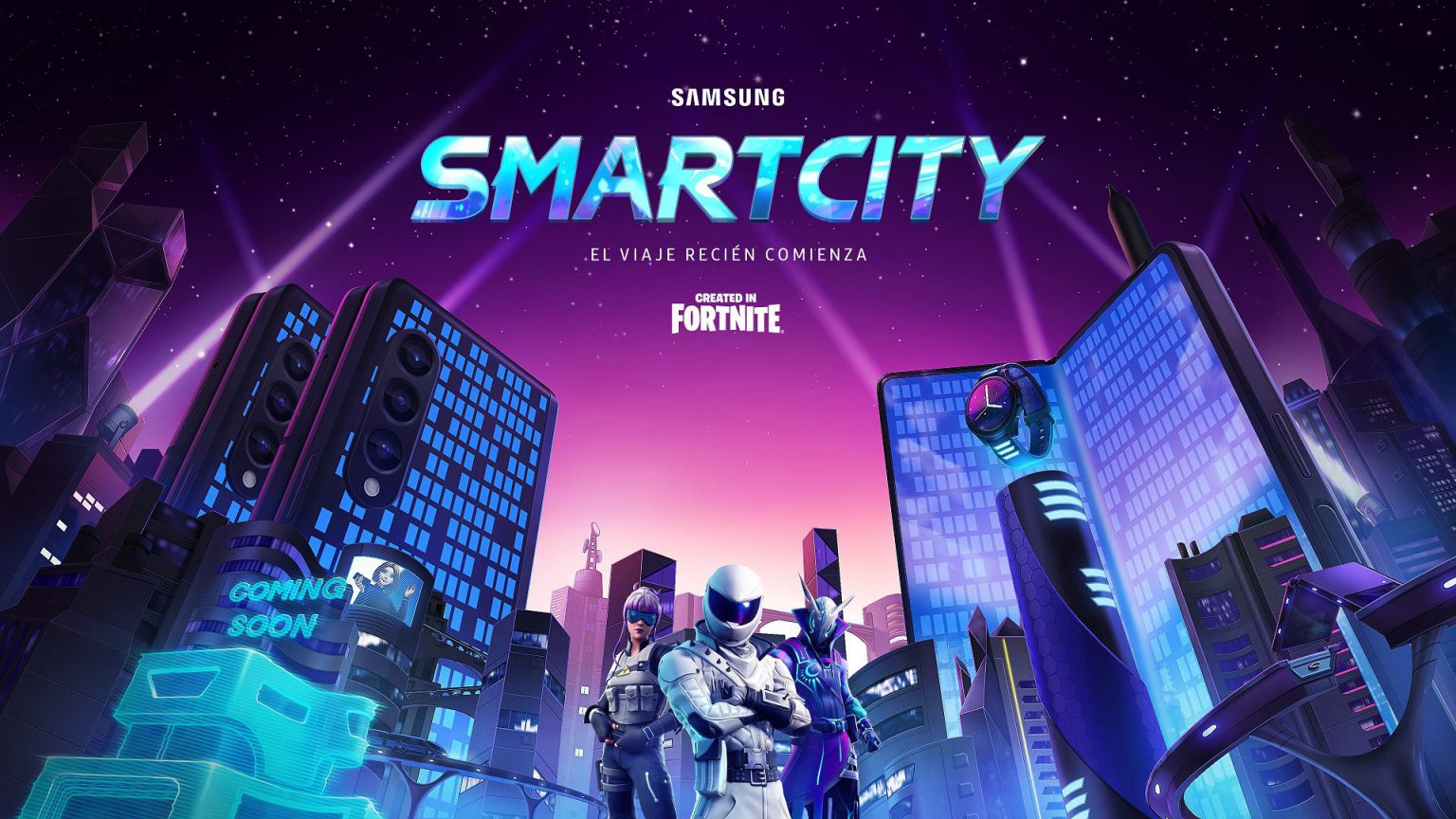 Smart City - Isla Metaverso en Fortnite