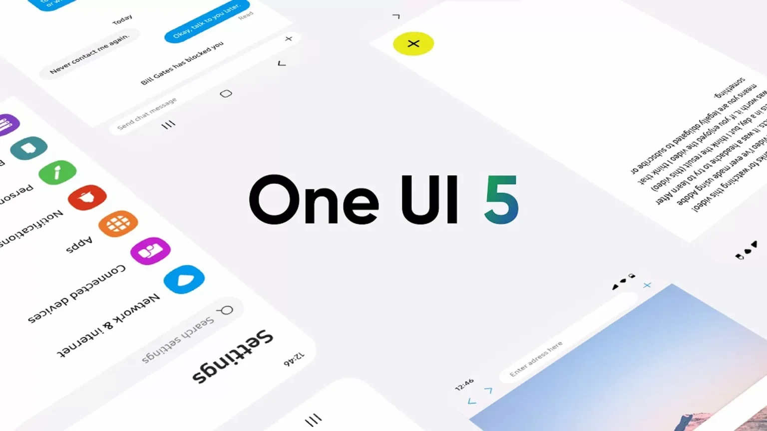 One UI 5.0 con Android 13