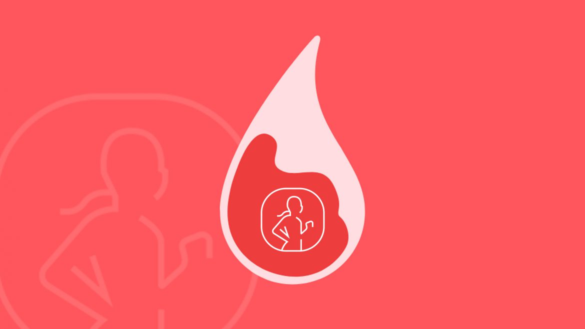 Salud para la mujer en ciclo menstrual (Samsung Health)