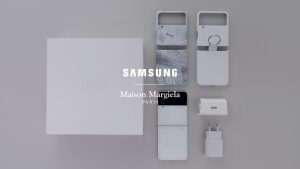 galaxy z flip 4 maison margiela universosamsung