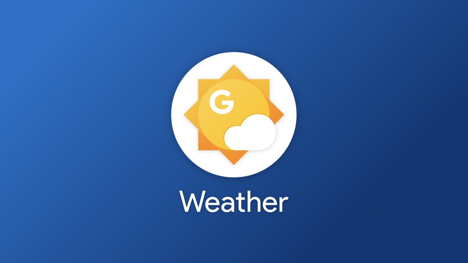 google weather icon