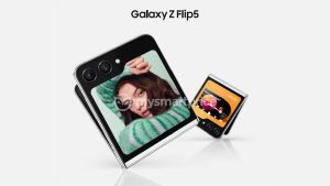 galaxy z flip 5 press render leak img