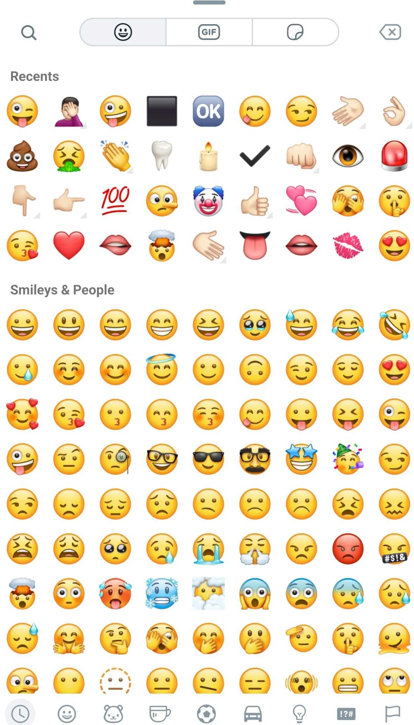 whatsapp emoji keyboard tall in beta