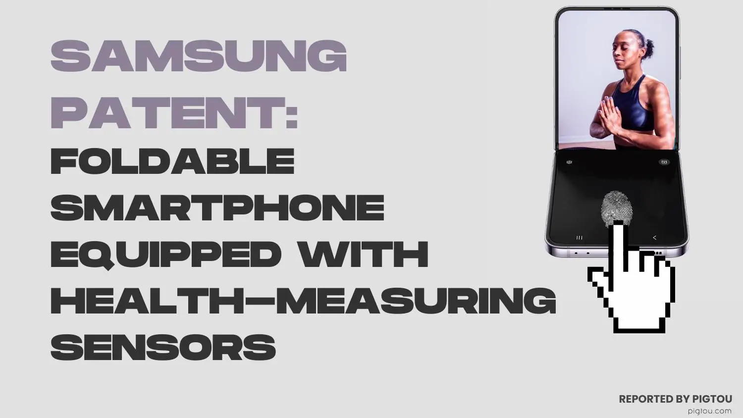 samsung patent foldable smartphone equipped with health measuring sensors