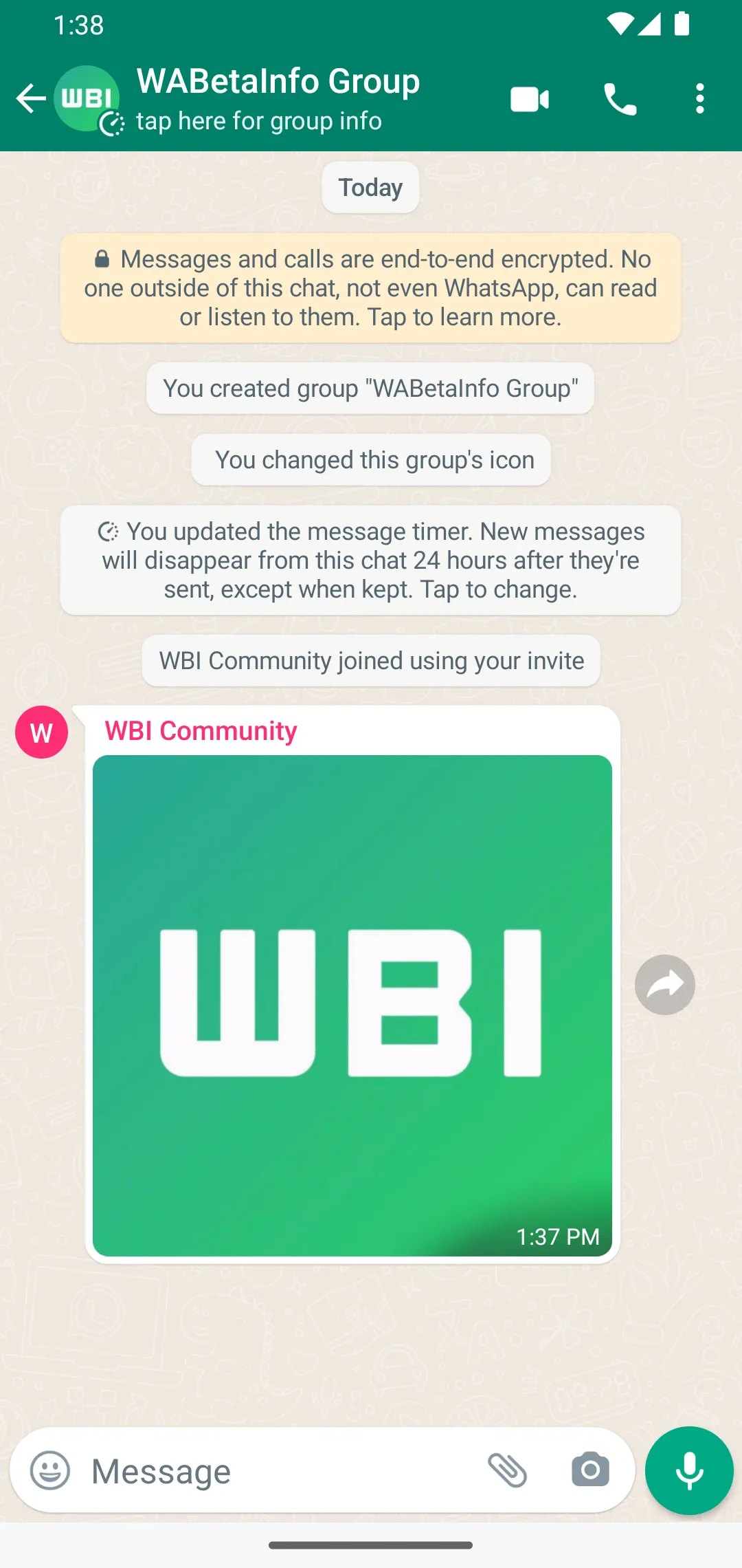 whatsapp profile avatars on group chats 2