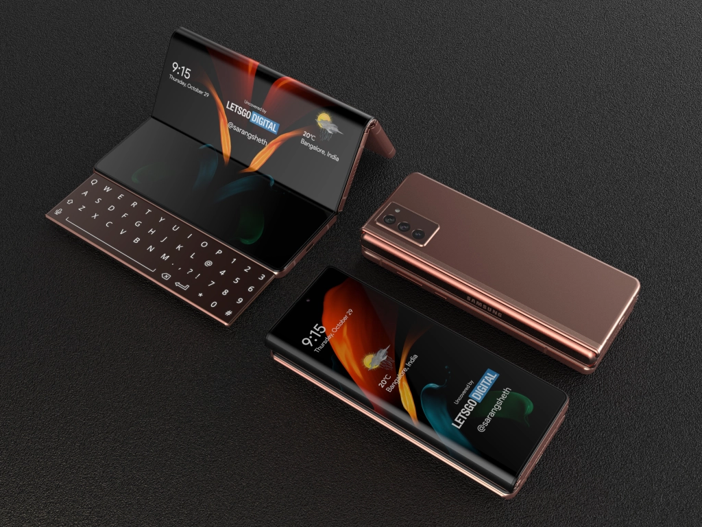 Concepto del Galaxy Z Fold6.