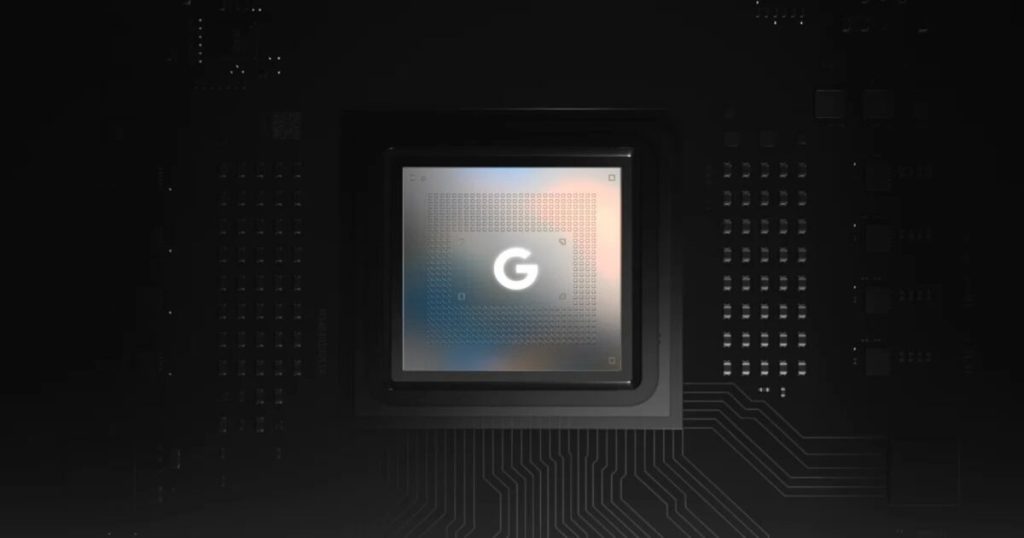 google tensor chip logo