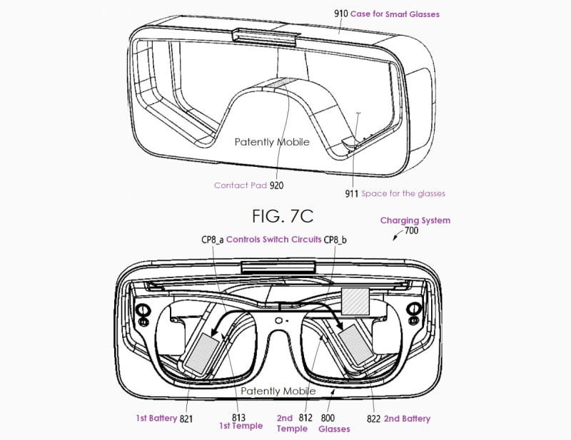 samsung galaxy glasses patent