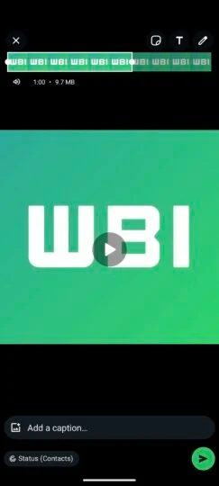 whatsapp for android post videos of up to one minute in your status update 243x540