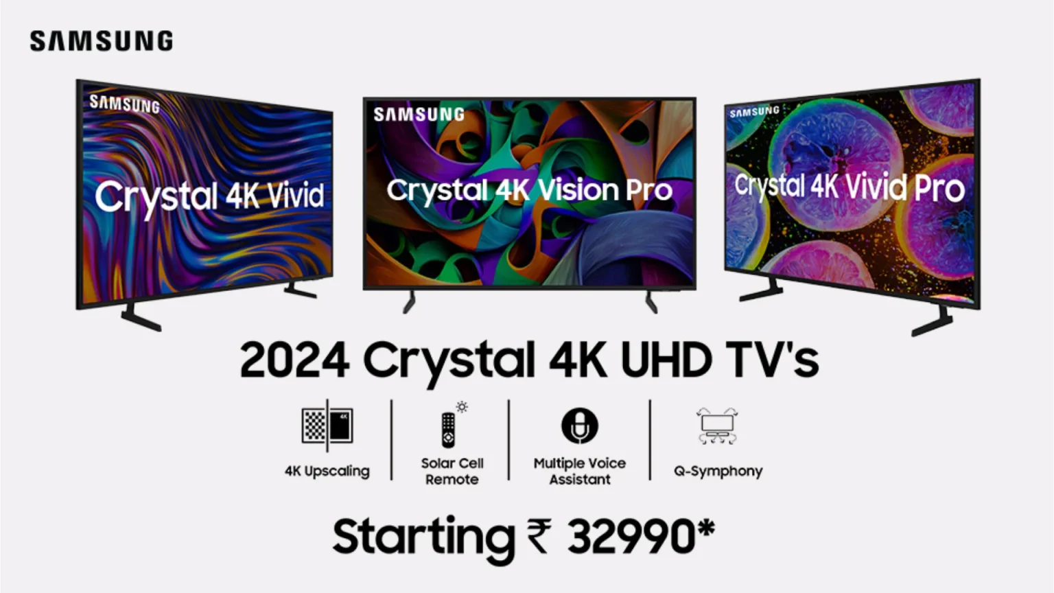 samsung crystal 4k tv series