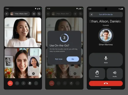 google meet call redesign 3