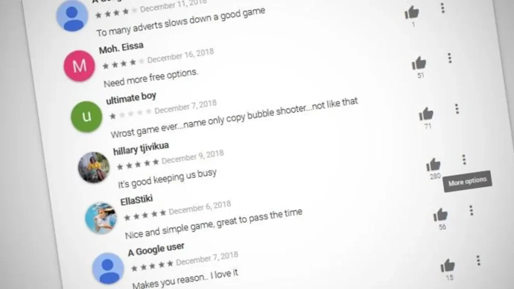 googleplay reviews