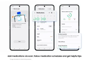 samsung health medications