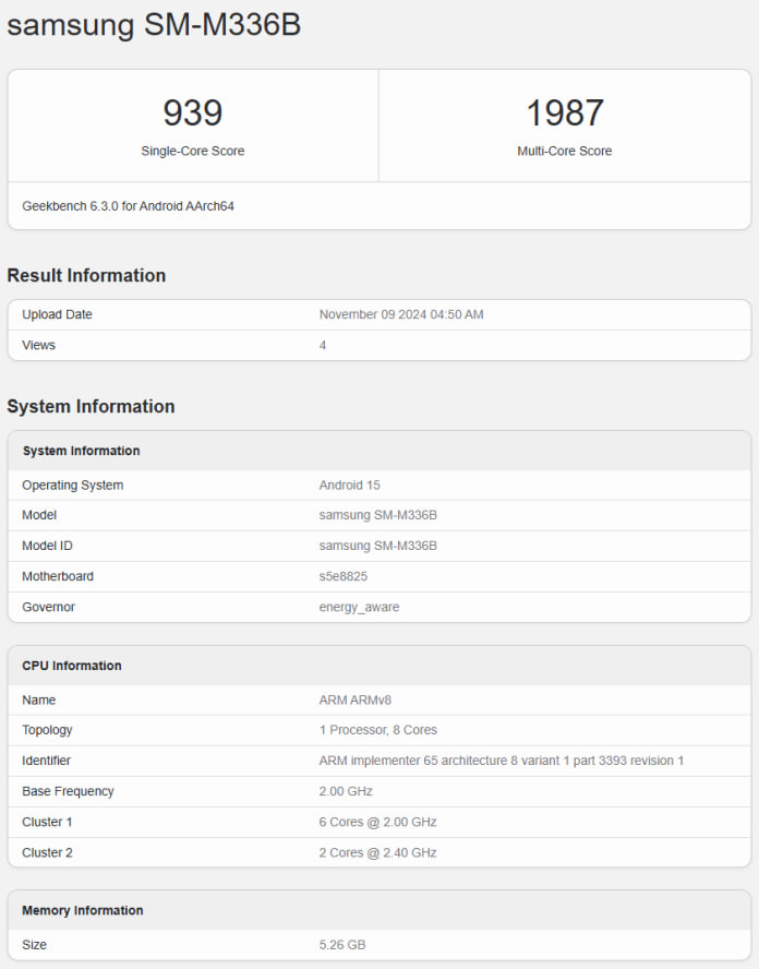 samsung galaxy m33 one ui 7 performance